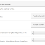 Alerte en cas d’humidité trop faible