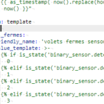 Créer un sensor 4 positions
